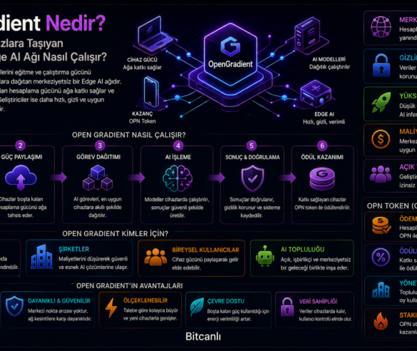 OpenGradient Nedir? Yapay Zekâyı Doğrulanabilir ve Merkeziyetsiz Hâle Getiren AI Ağı Nasıl Çalışır?